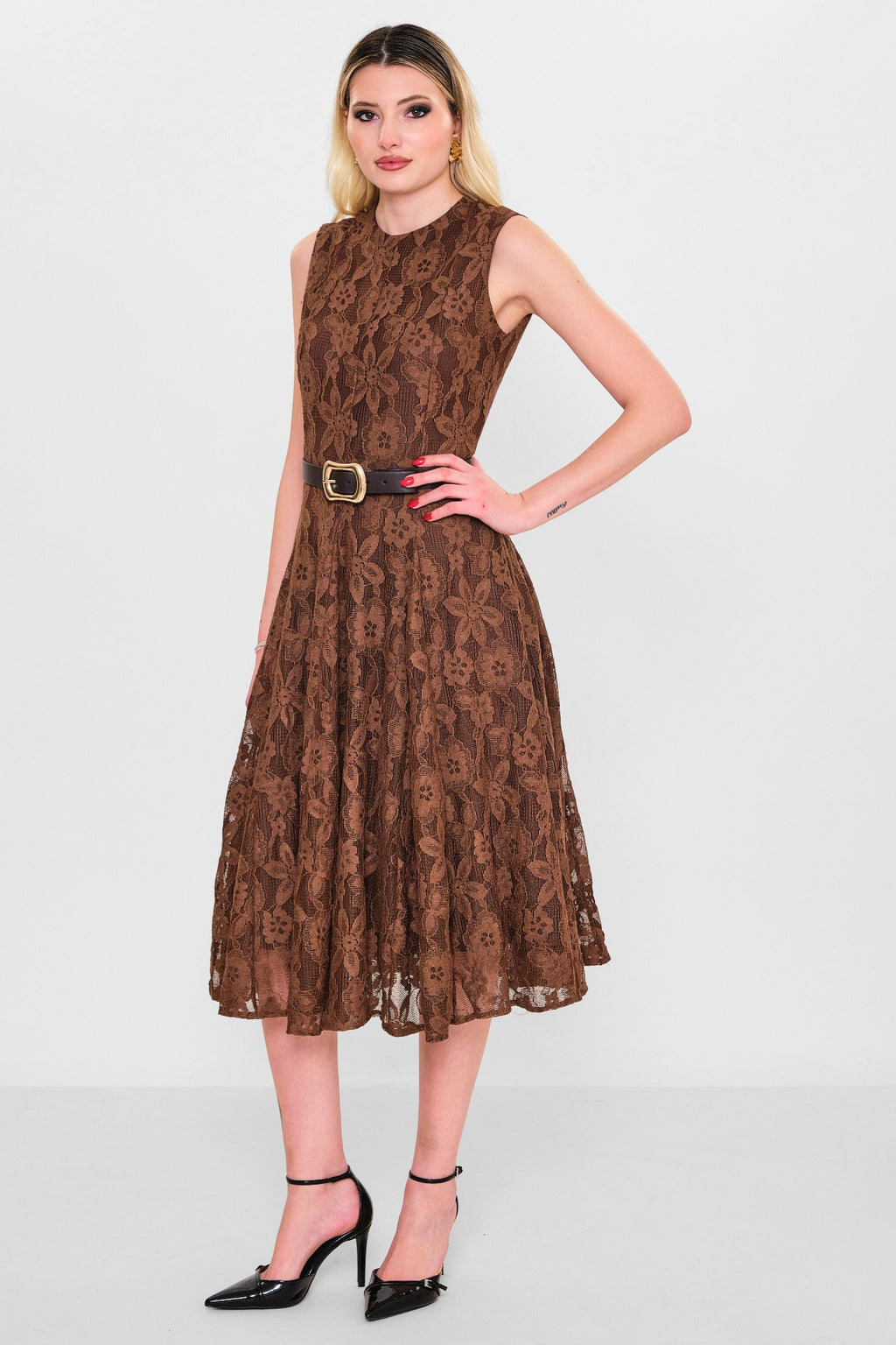 Jarrivee - Plus Size Dress (JRVSS26J5239) - 8690200130540