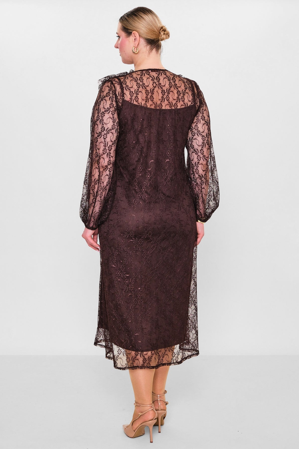 Welike - Plus Size Dress (WLK26Y5850) - 8690200130571