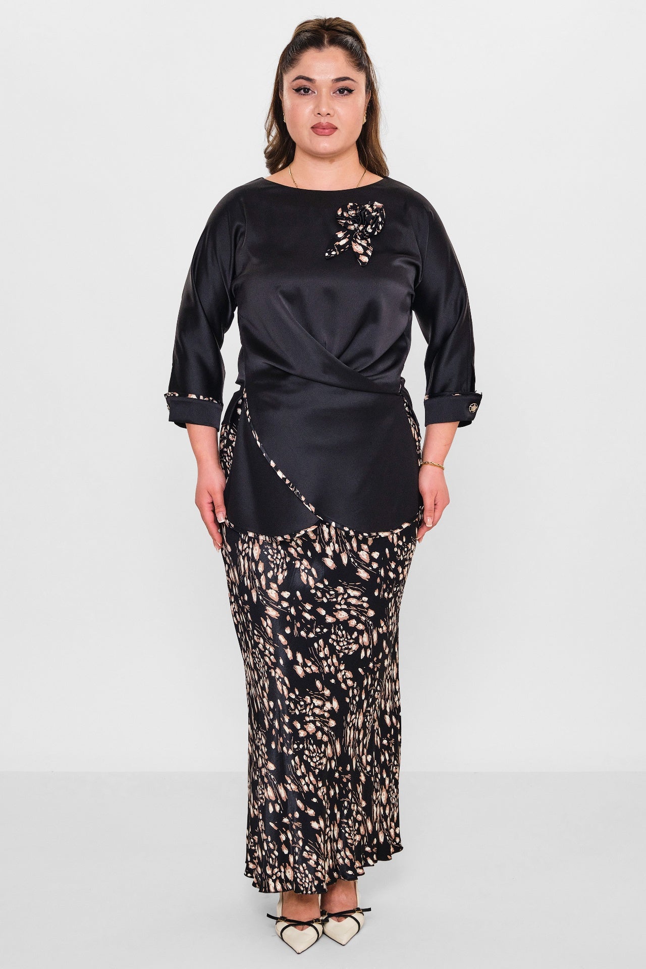 Dress port - Plus Size Suit (DSP26Y3402) - 8690200130649