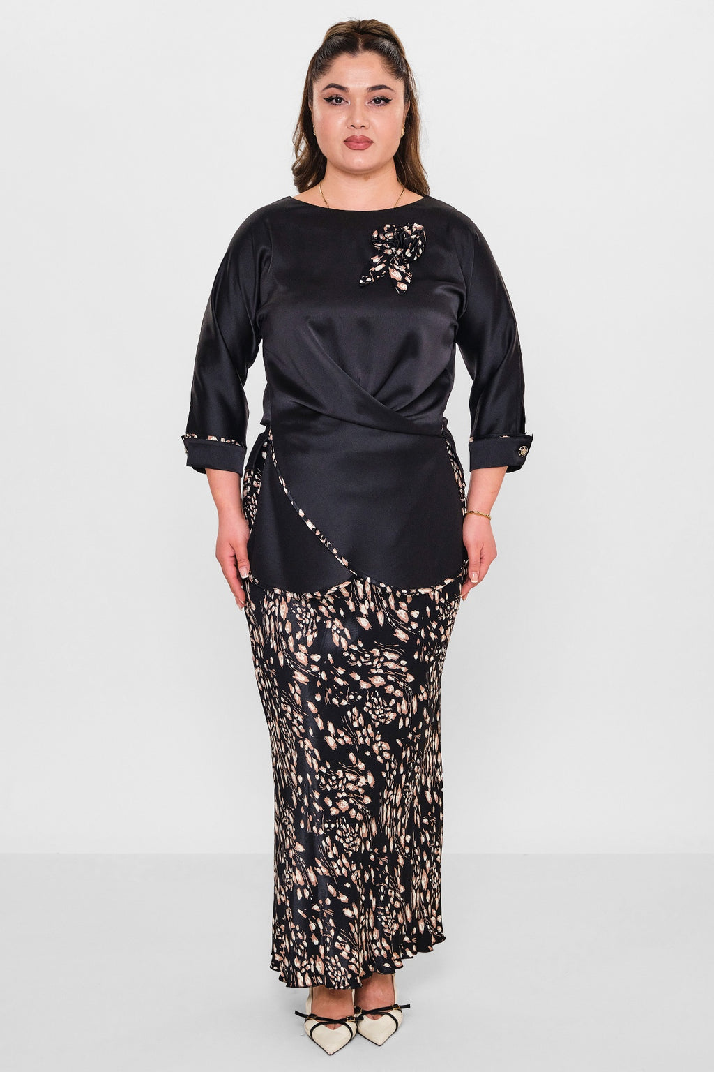 Dress port - Plus Size Suit (DSP26Y3402) - 8690200130649