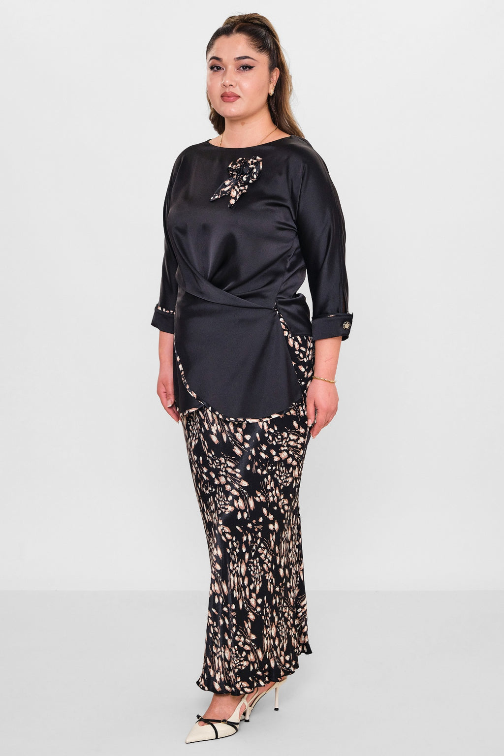Dress port - Plus Size Suit (DSP26Y3402) - 8690200130649