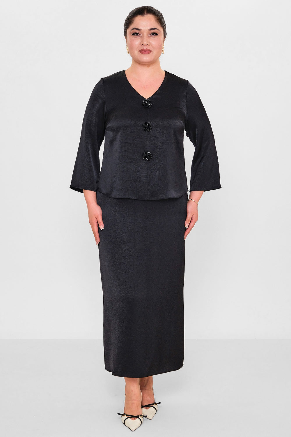 Dress port - Plus Size Suit (DSP26Y3469) - 8690200130656