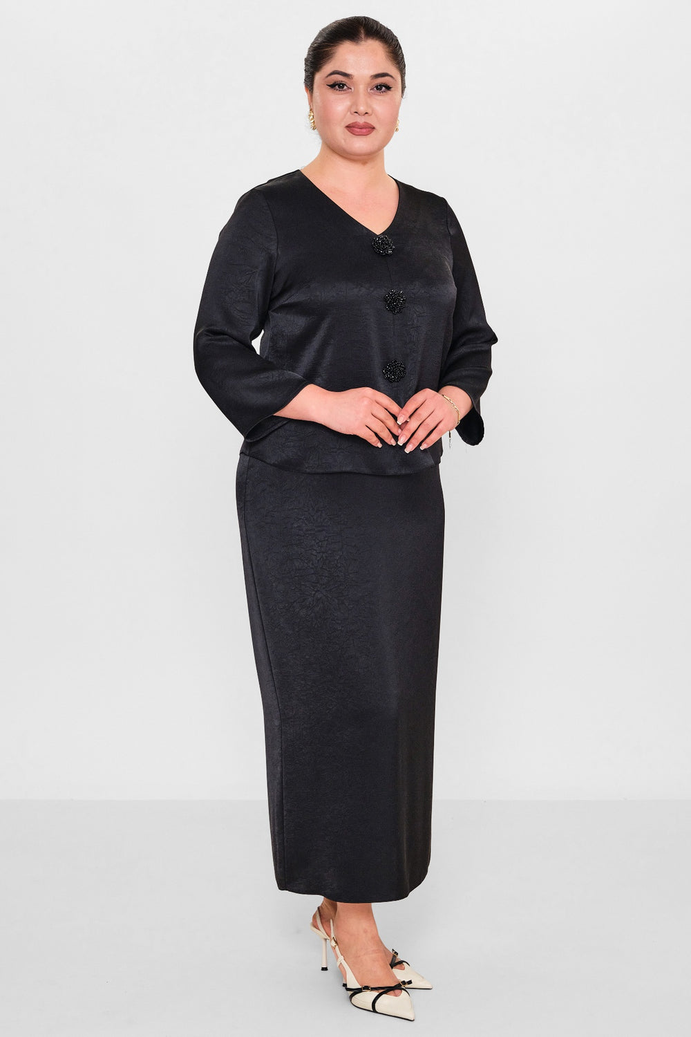 Dress port - Plus Size Suit (DSP26Y3469) - 8690200130656