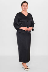 Dress port - Plus Size Suit (DSP26Y3469) - 8690200130656
