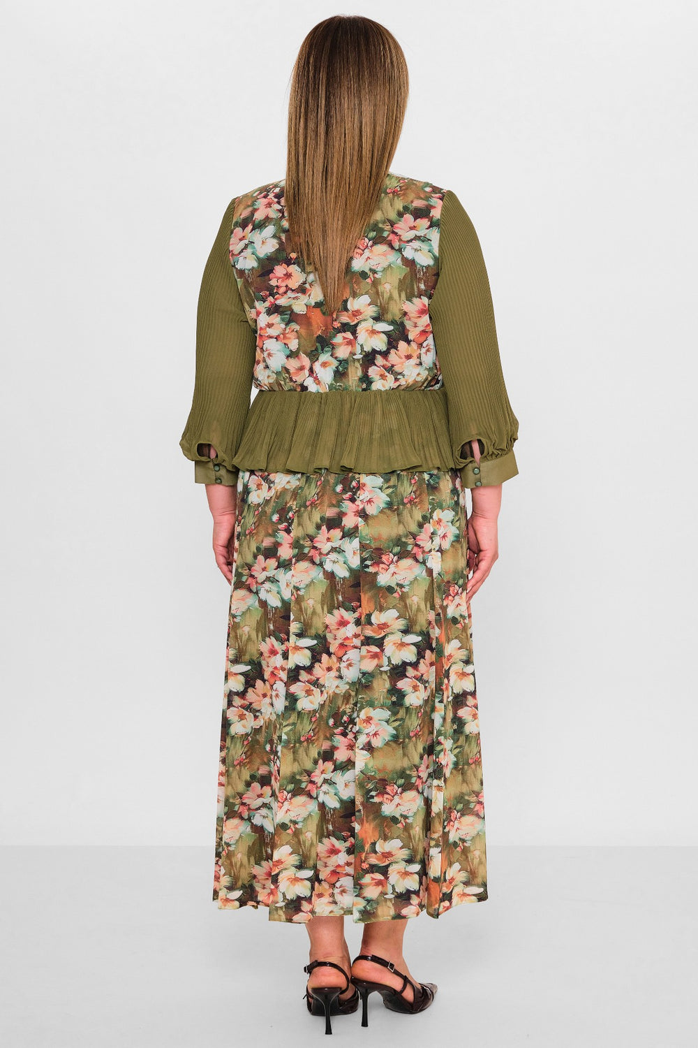 Gumanize - Plus Size Dress (GMZ2025-1085-7651) - 8690200130717