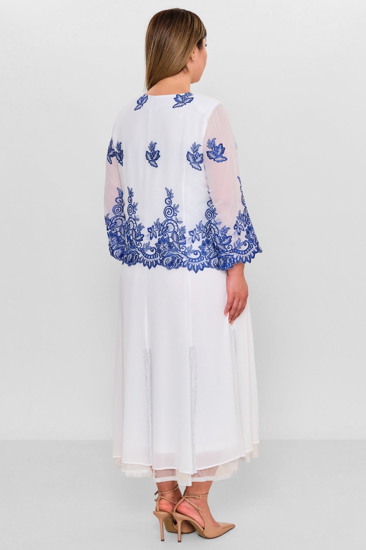 Gumanize - Plus Size Dress (GMZ2025-1129-6486) - 8690200130731