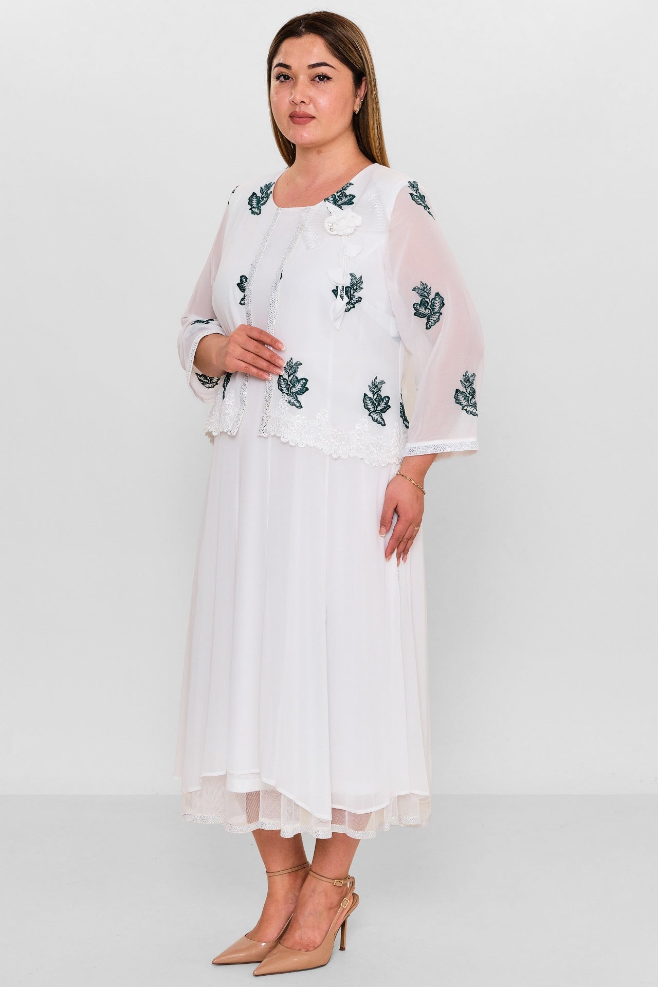 Gumanize - Plus Size Dress (GMZ2025-1130-6486) - 8690200130748