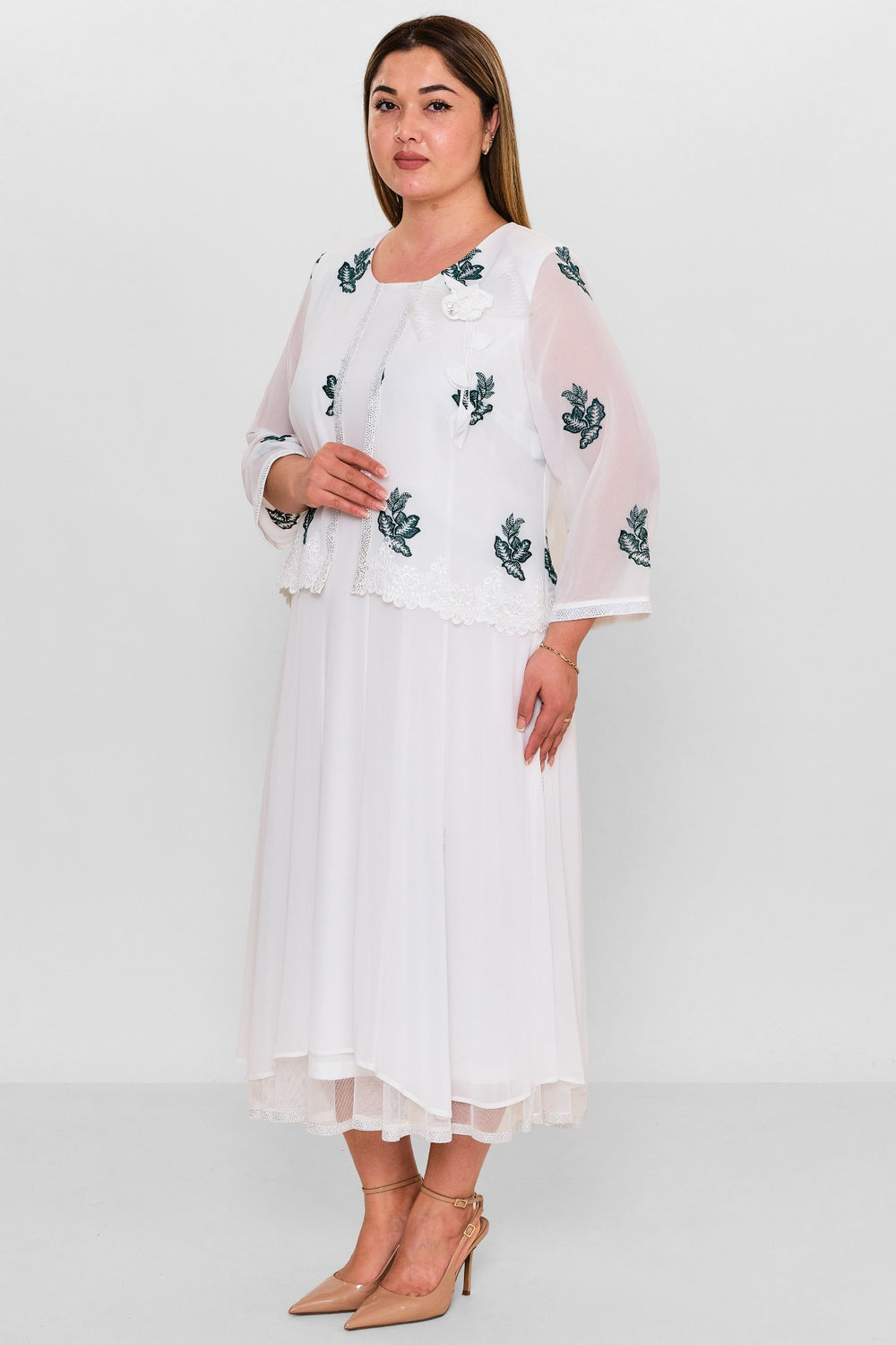 Gumanize - Plus Size Dress (GMZ2025-1130-6486) - 8690200130748