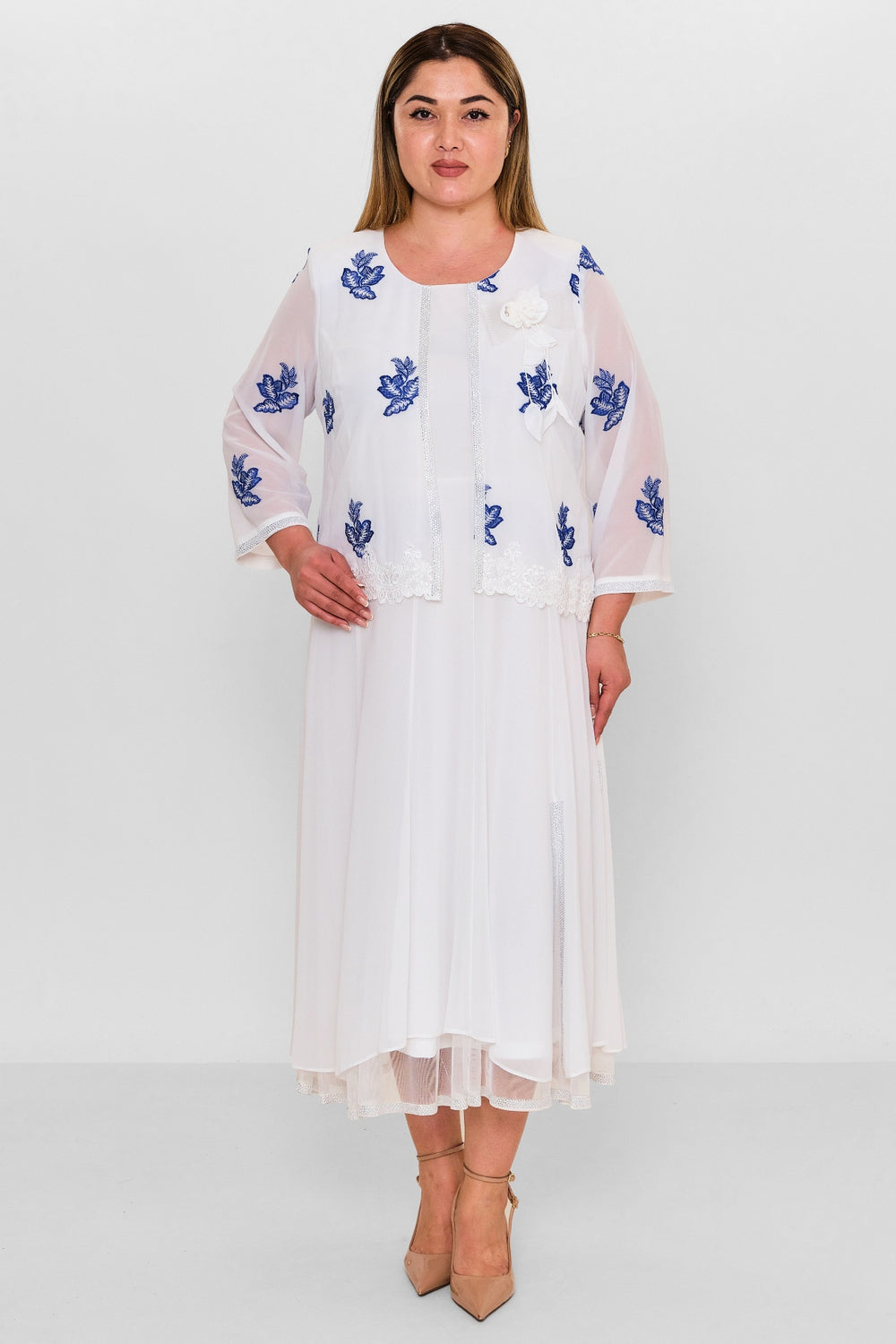 Gumanize - Plus Size Dress (GMZ2025-1130-6486) - 8690200130755