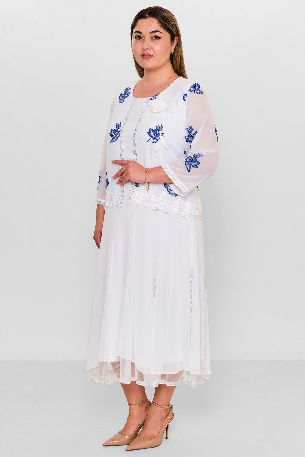 Gumanize - Plus Size Dress (GMZ2025-1130-6486) - 8690200130755