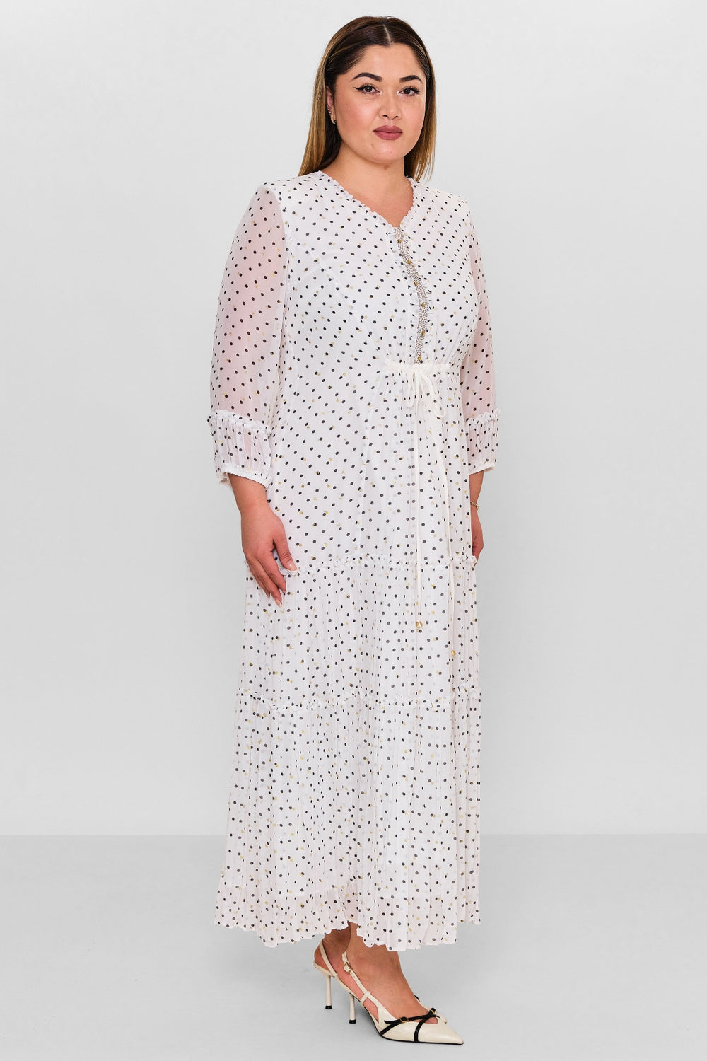 Gumanize - Plus Size Dress (GMZ2025-1161-7576) - 8690200130809