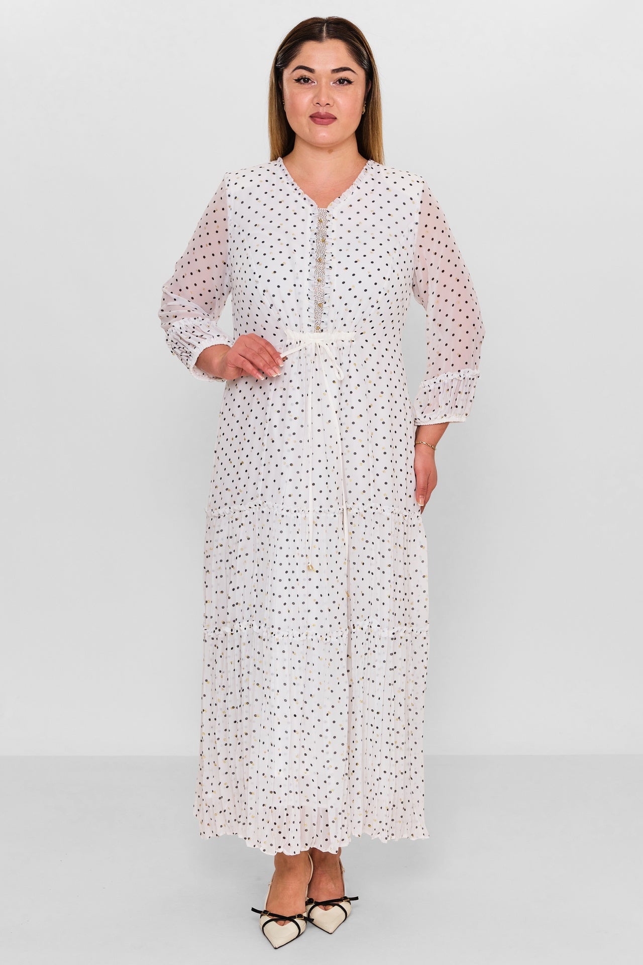 Gumanize - Extended Plus Size Dress (GMZ2025-1162-7576) - 8690200130816