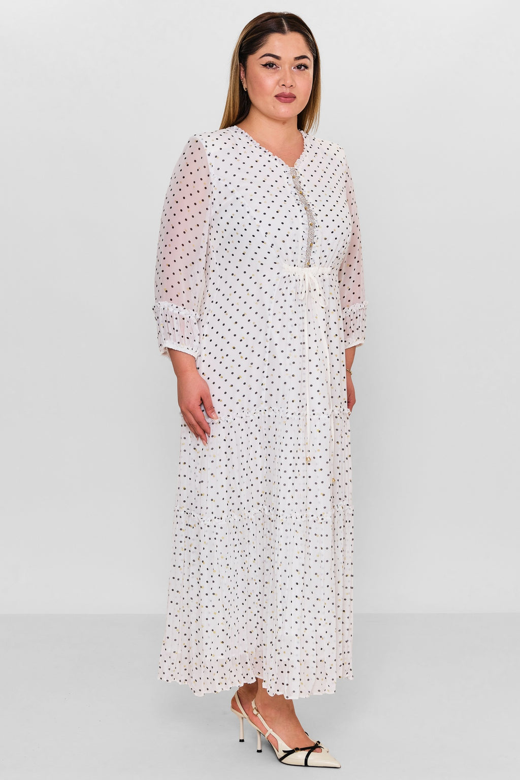 Gumanize - Extended Plus Size Dress (GMZ2025-1162-7576) - 8690200130816