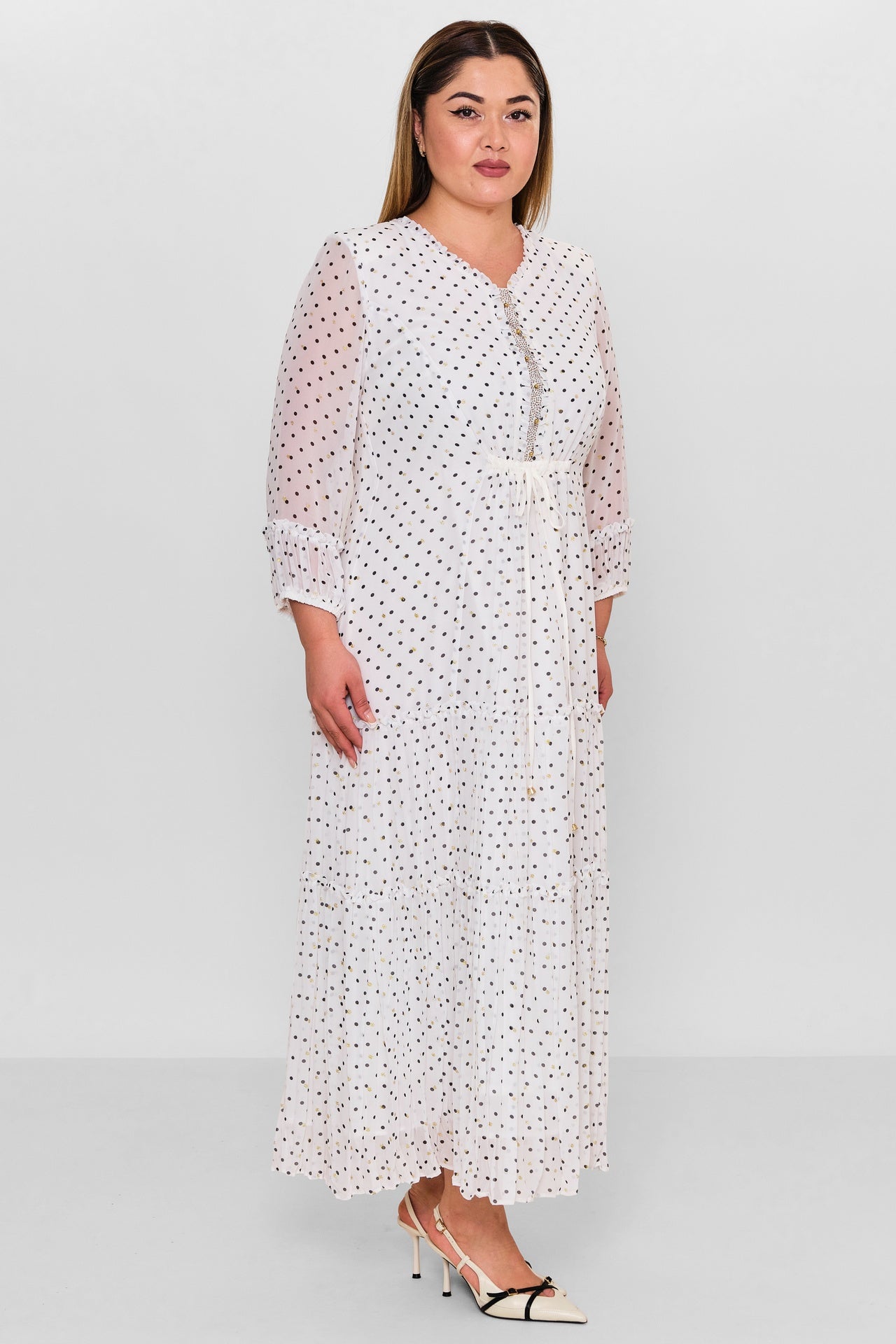 Gumanize - Extended Plus Size Dress (GMZ2025-1162-7576) - 8690200130816