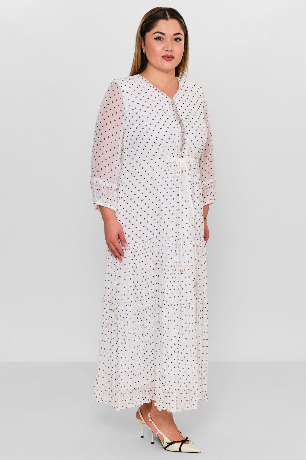 Gumanize - Extended Plus Size Dress (GMZ2025-1162-7576) - 8690200130816