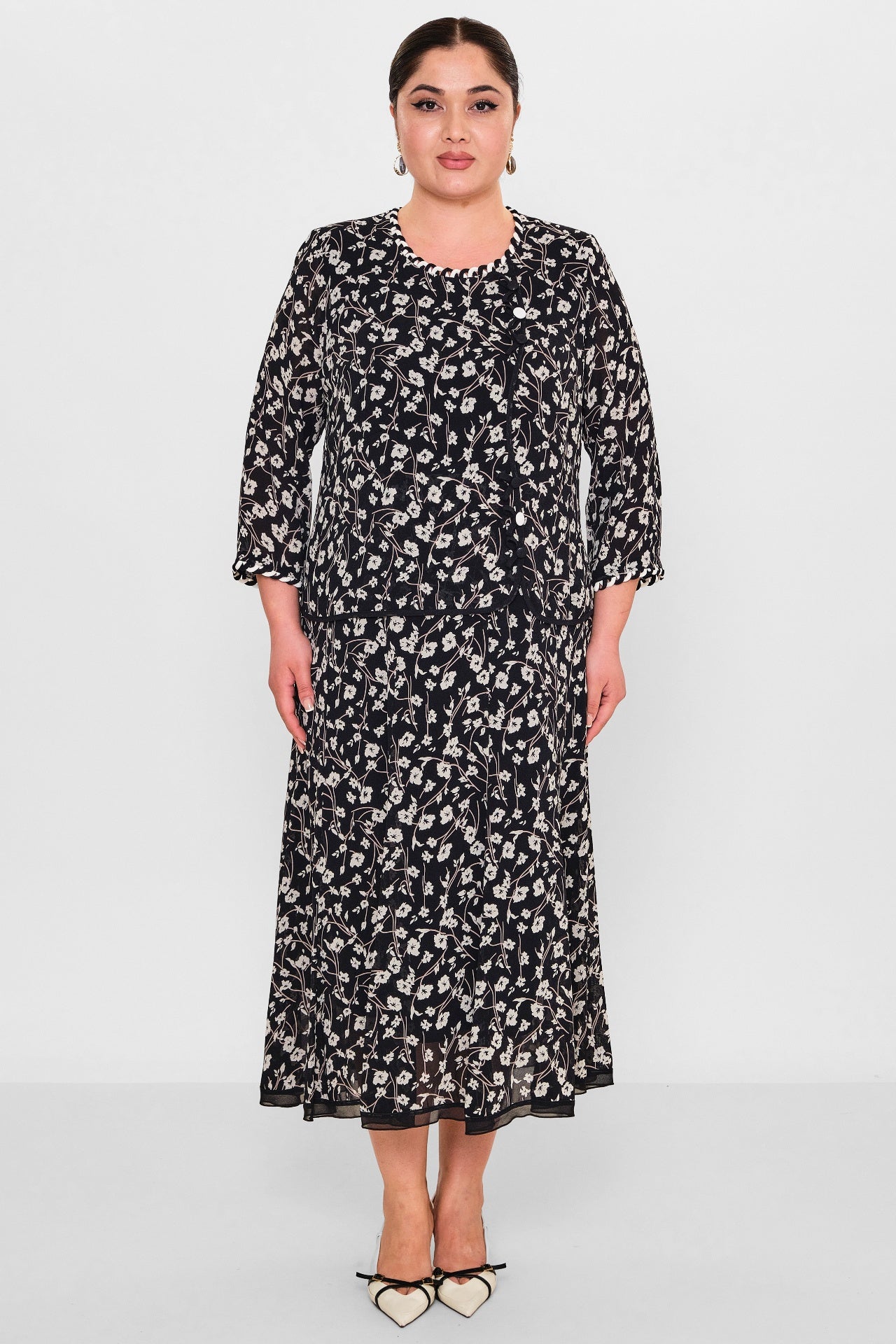 Gumanize - Plus Size Dress (GMZ2026-447-8111) - 8690200130830