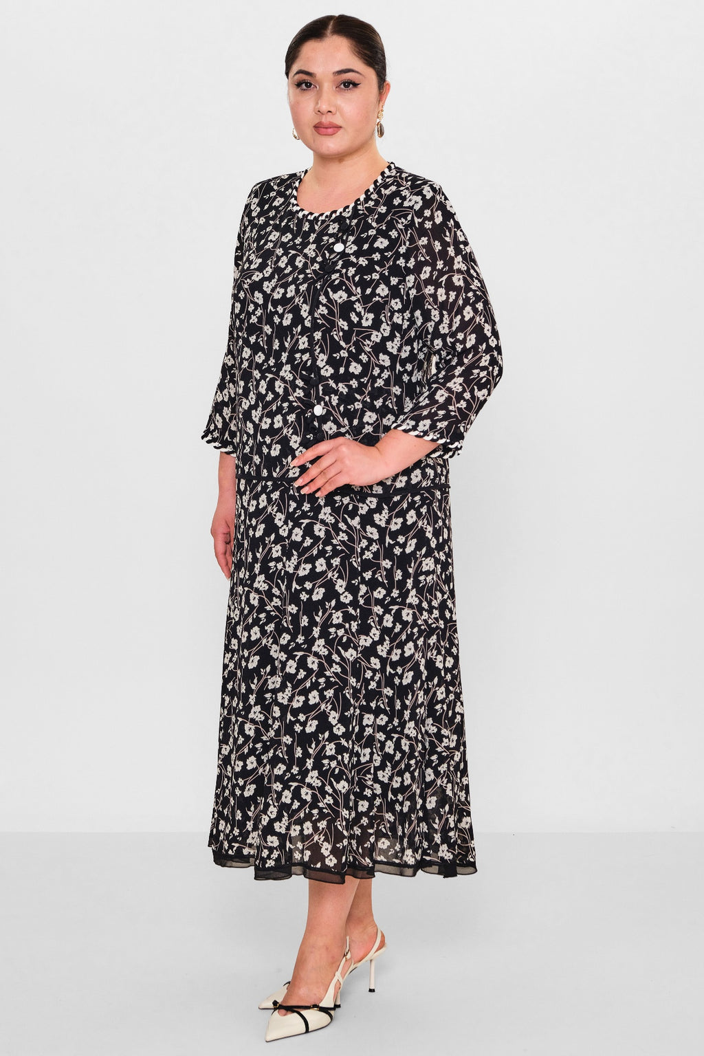 Gumanize - Plus Size Dress (GMZ2026-447-8111) - 8690200130830