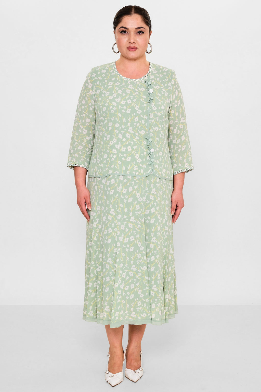 Gumanize - Plus Size Dress (GMZ2026-447-8111) - 8690200130854
