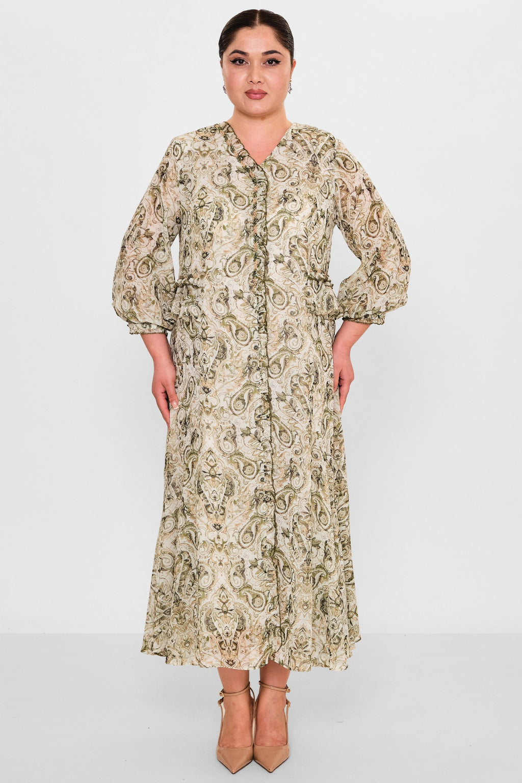 Gumanize - Plus Size Dress (GMZ2026-462-8069) - 8690200130861