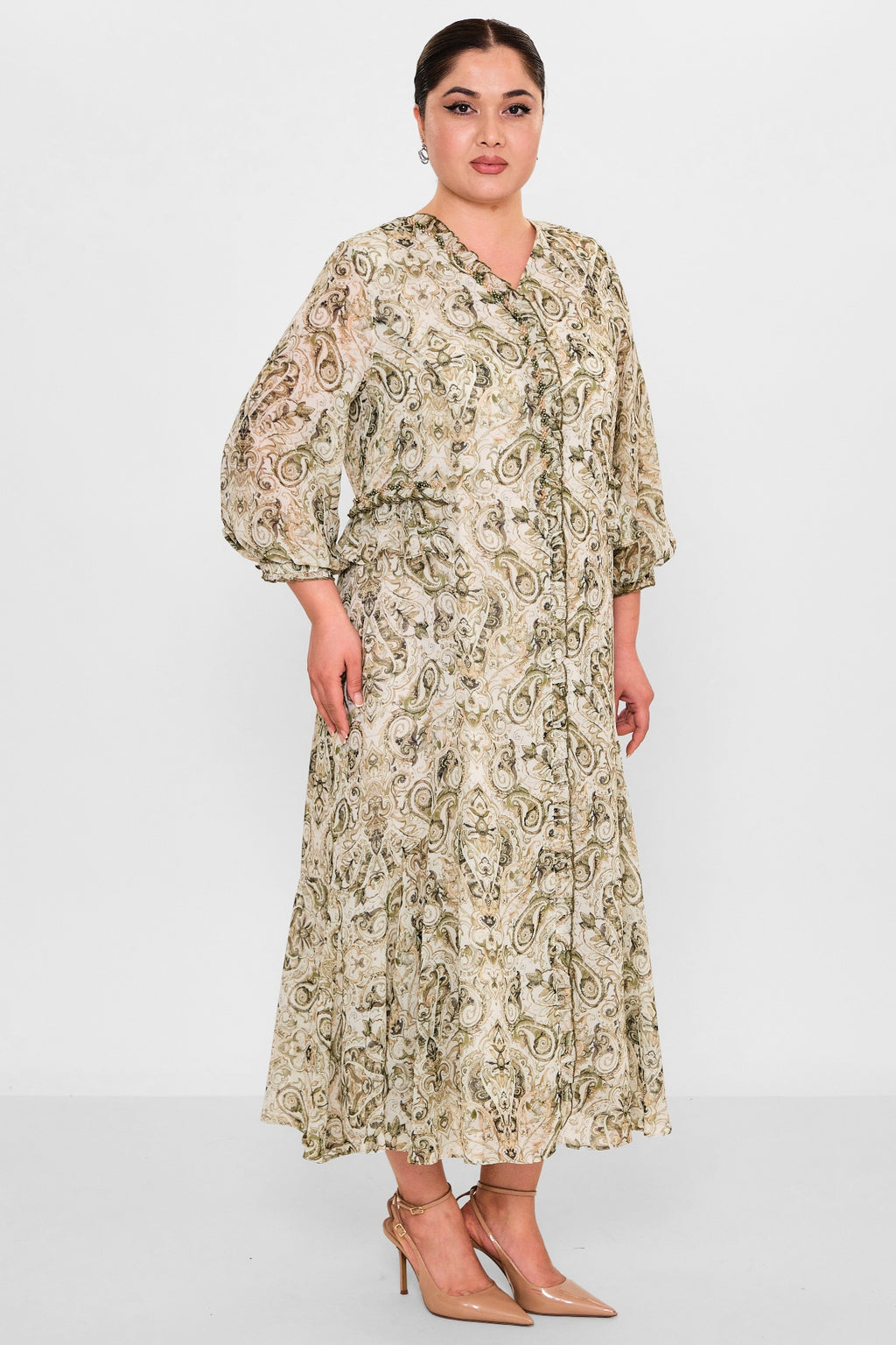Gumanize - Plus Size Dress (GMZ2026-462-8069) - 8690200130861