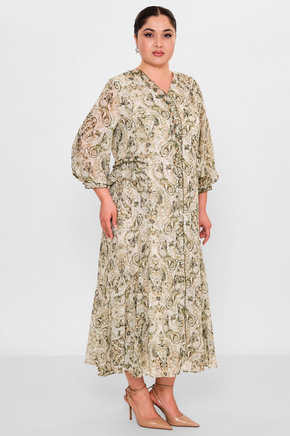Gumanize - Plus Size Dress (GMZ2026-462-8069) - 8690200130861
