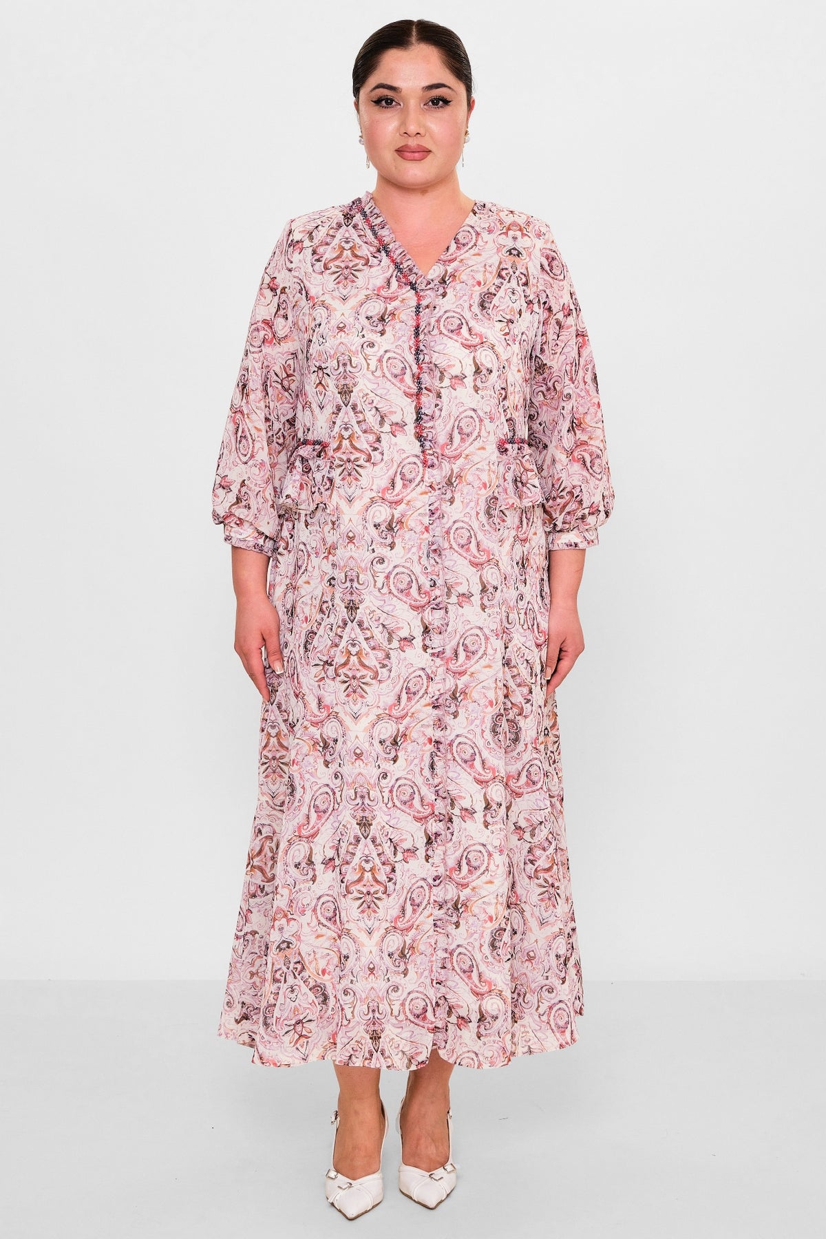 Gumanize - Plus Size Dress (GMZ2026-462-8069) - 8690200130885