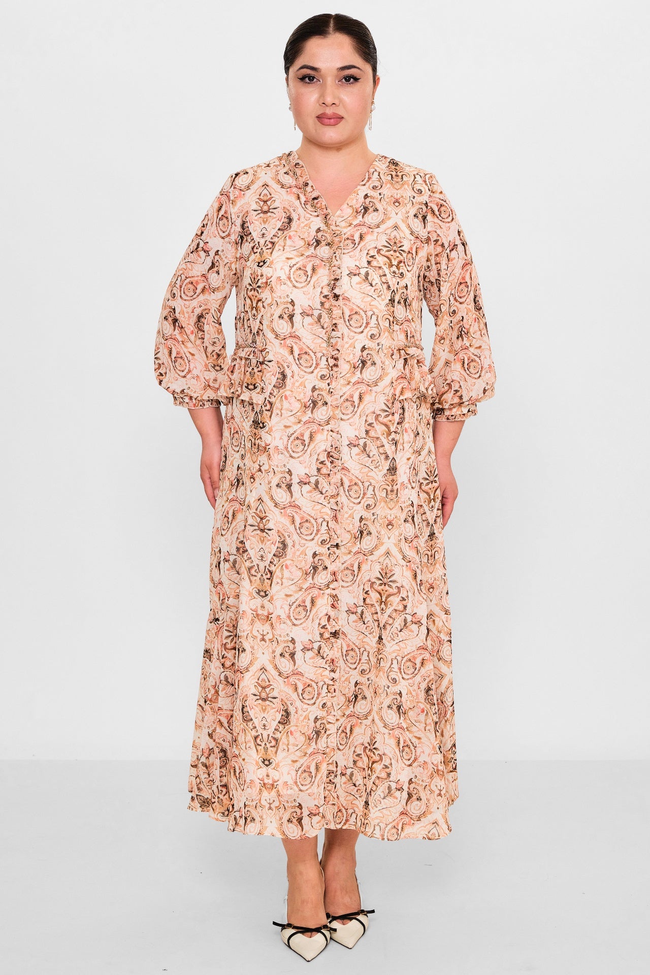 Gumanize - Plus Size Dress (GMZ2026-462-8069) - 8690200130892