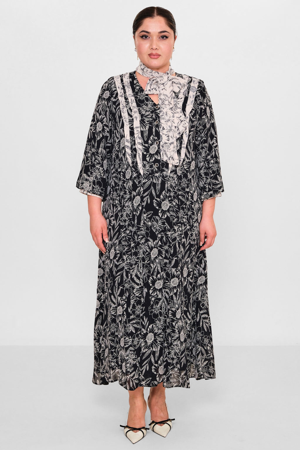 Gumanize - Plus Size Dress (GMZ2026-598-8109) - 8690200130915