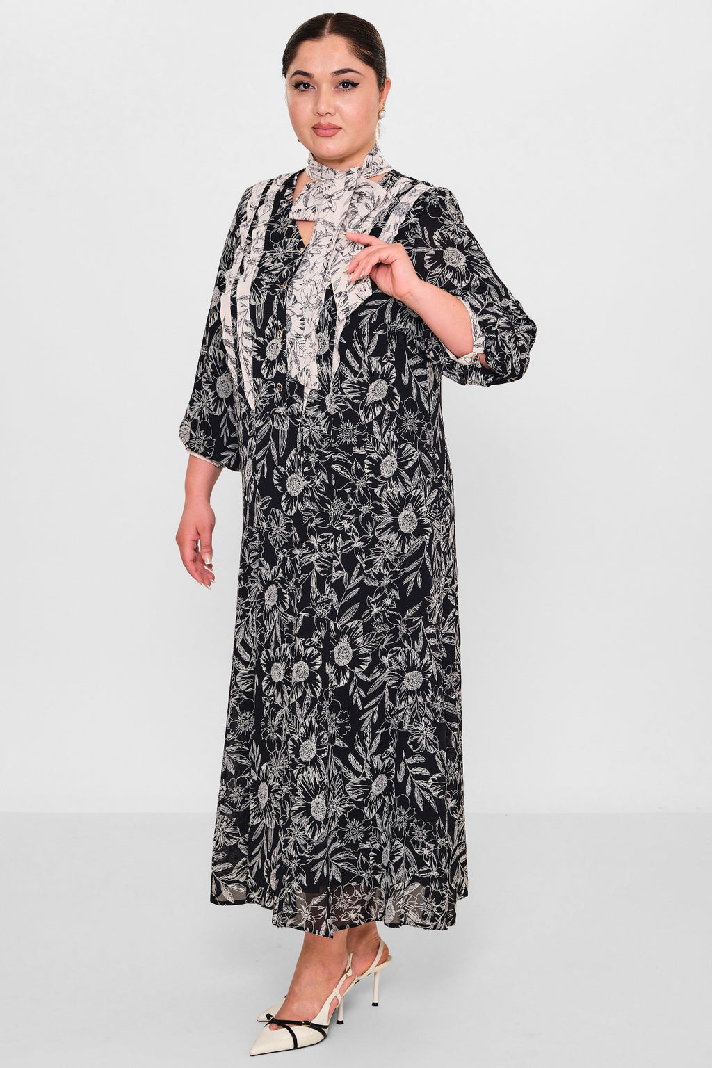Gumanize - Plus Size Dress (GMZ2026-598-8109) - 8690200130915
