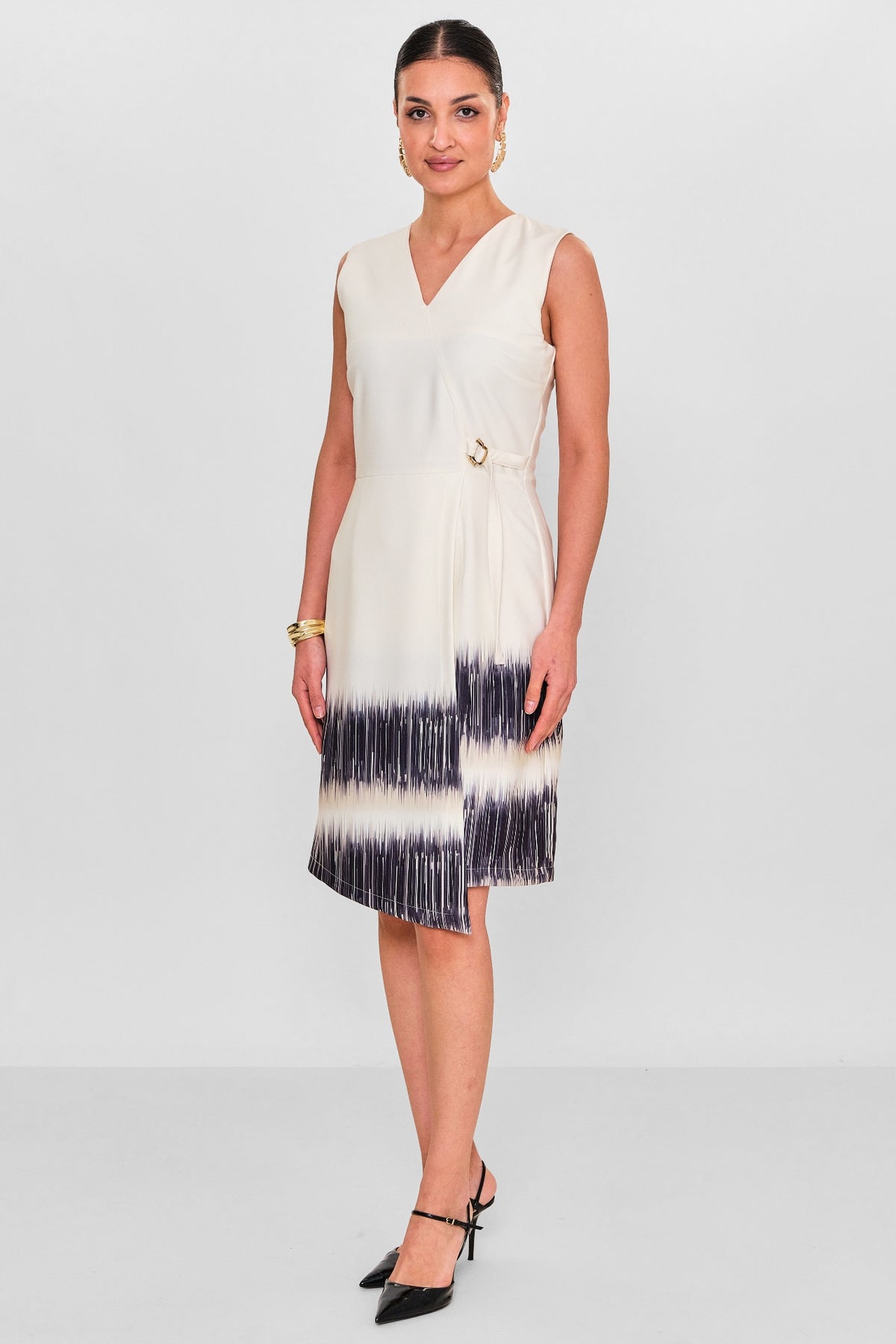 Selen - Plus Size Dress (SLN26Y141110) - 8690200131066