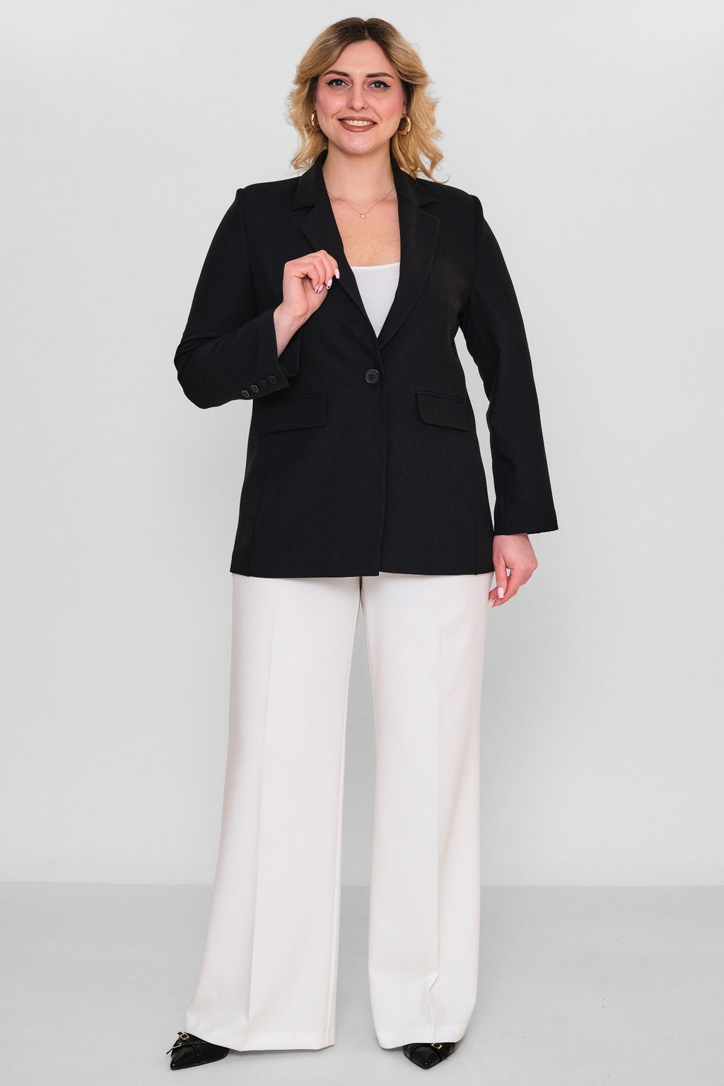 Elitline - Plus Size Jacket (ELT26Y4-33-3020) - 8690200131141