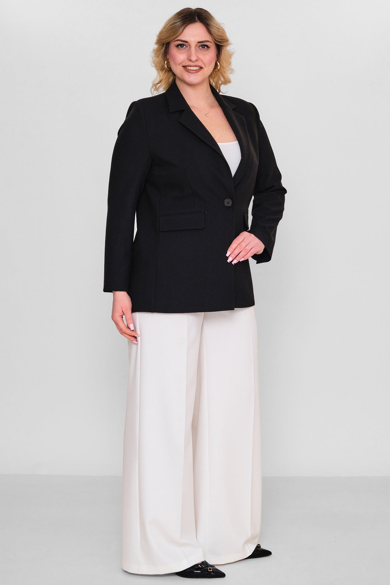 Elitline - Plus Size Jacket (ELT26Y4-33-3020) - 8690200131141