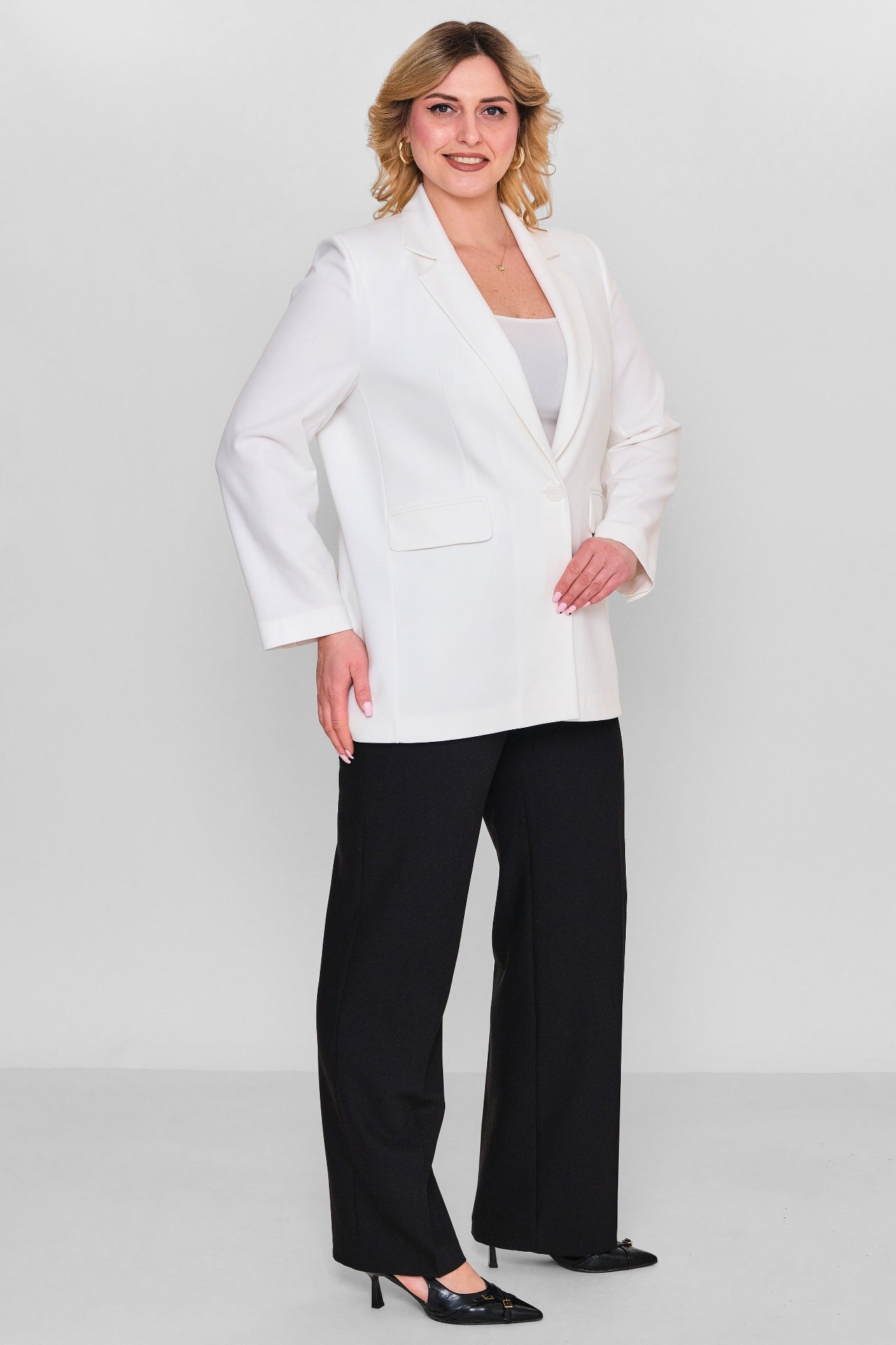 Elitline - Plus Size Jacket (ELT26Y4-33-3020) - 8690200131158