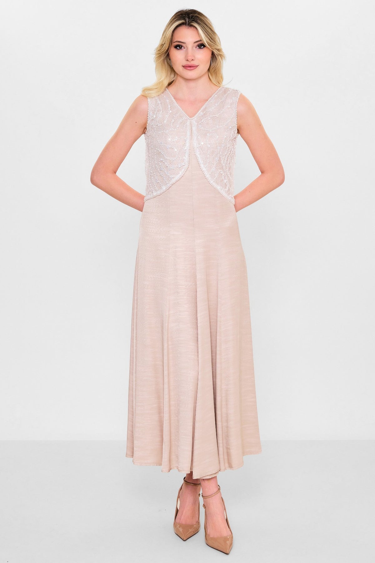 Maqrell - Plus Size Dress (MAQ26Y1250) - 8690200131295