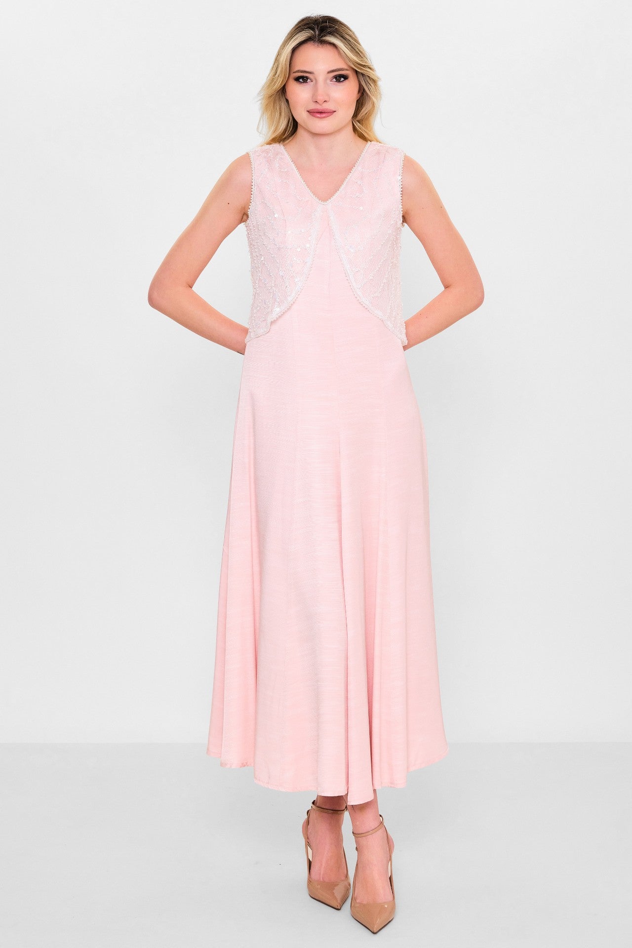 Maqrell - Plus Size Dress (MAQ26Y1250) - 8690200131301