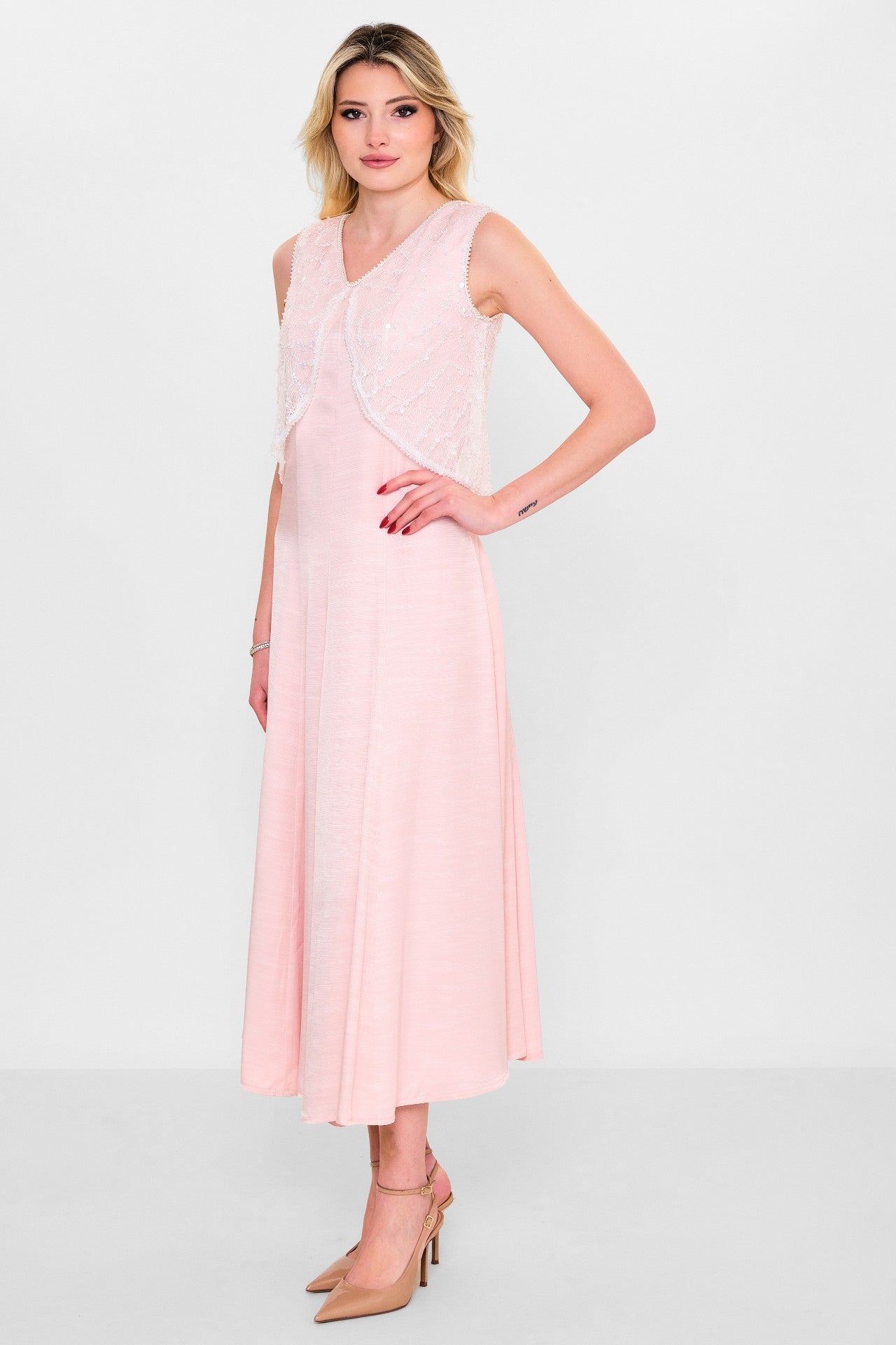 Maqrell - Plus Size Dress (MAQ26Y1250) - 8690200131301
