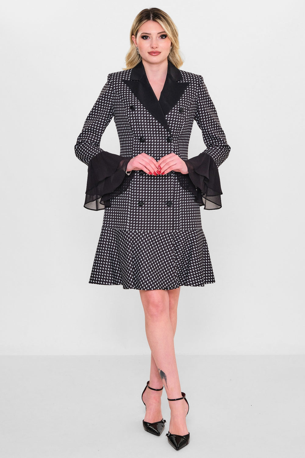 Kedma - Plus Size Dress (KDM26Y8-98056) - 8690200131400