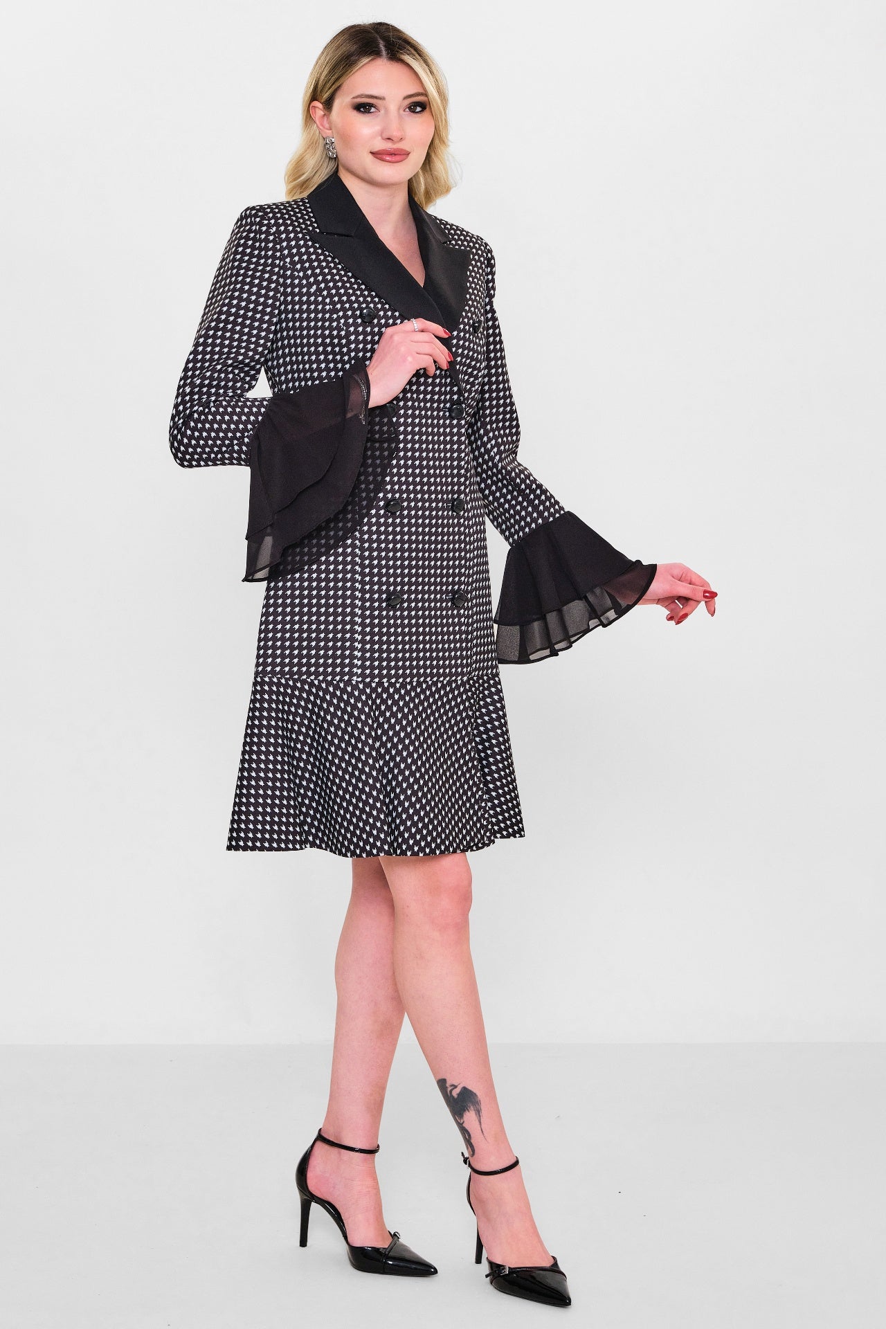Kedma - Plus Size Dress (KDM26Y8-98056) - 8690200131400