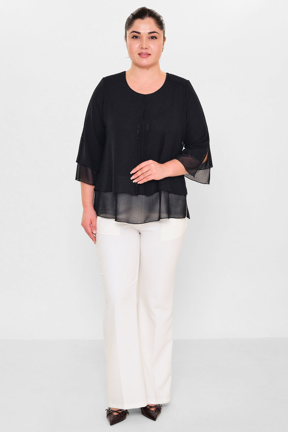Ki̇fayet - Plus Size Evening dress (KFY26Y18702-01) - 8690200131479