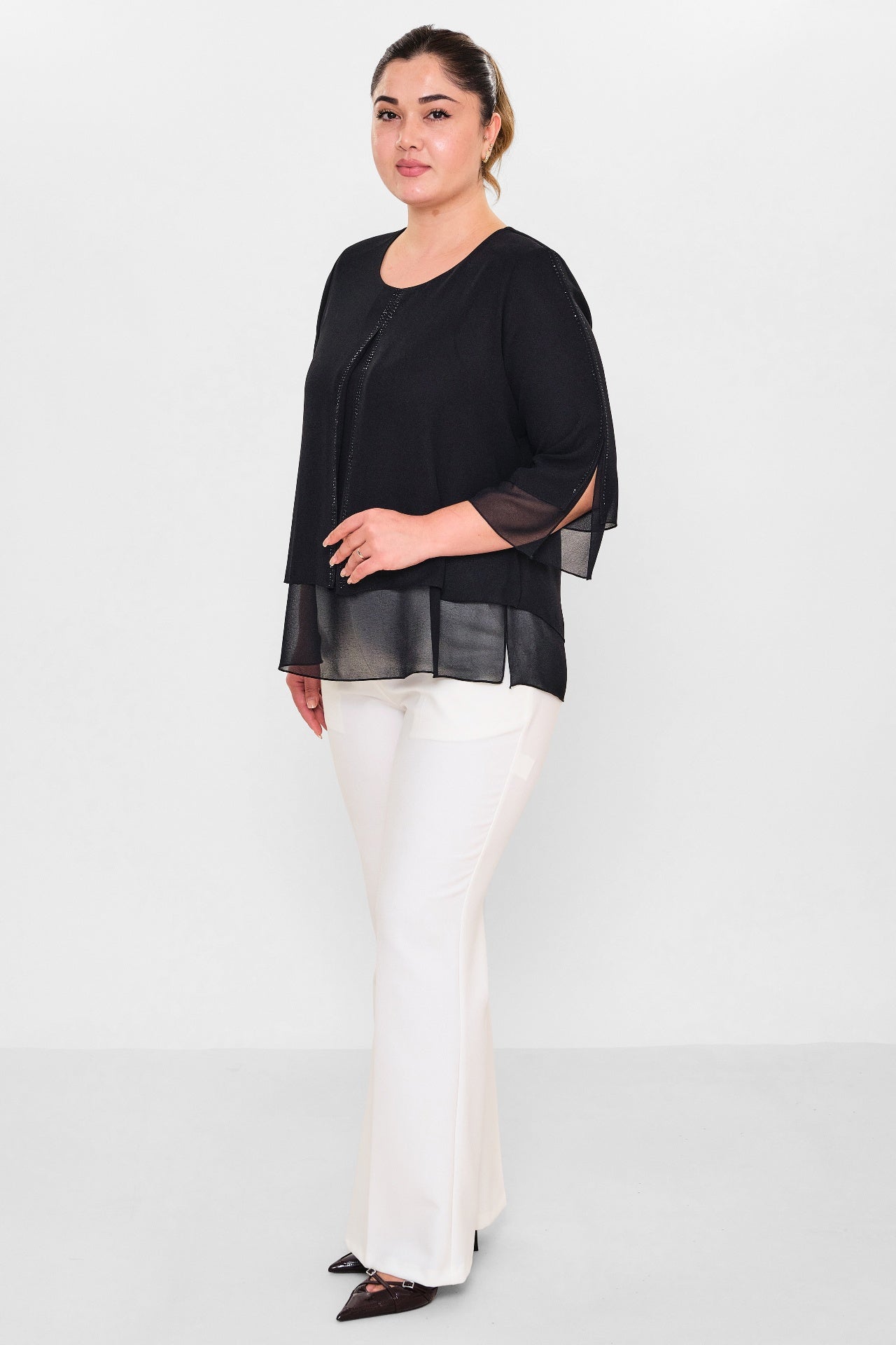 Ki̇fayet - Plus Size Evening dress (KFY26Y18702-01) - 8690200131479