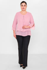 Ki̇fayet - Plus Size Evening dress (KFY26Y18702-01) - 8690200131486