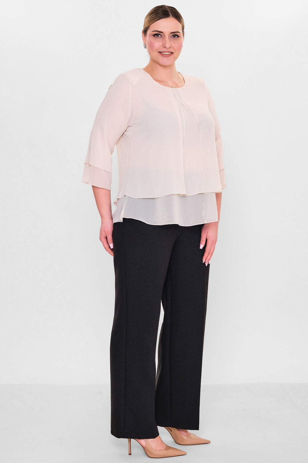Ki̇fayet - Plus Size Evening dress (KFY26Y18702-01) - 8690200131516
