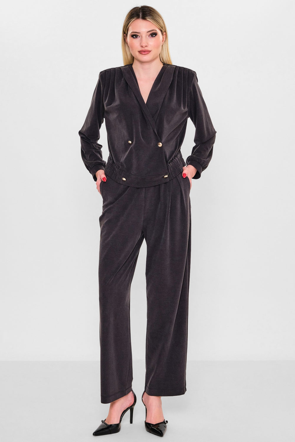 Fever - Plus Size Trousers (FVR26Y12008) - 8690200131592