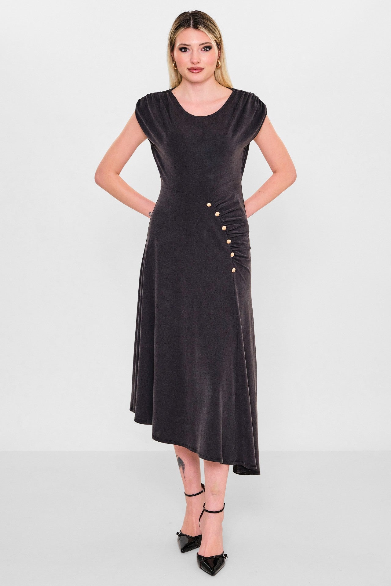 Fever - Plus Size Dress (FVR26Y16036) - 8690200131646