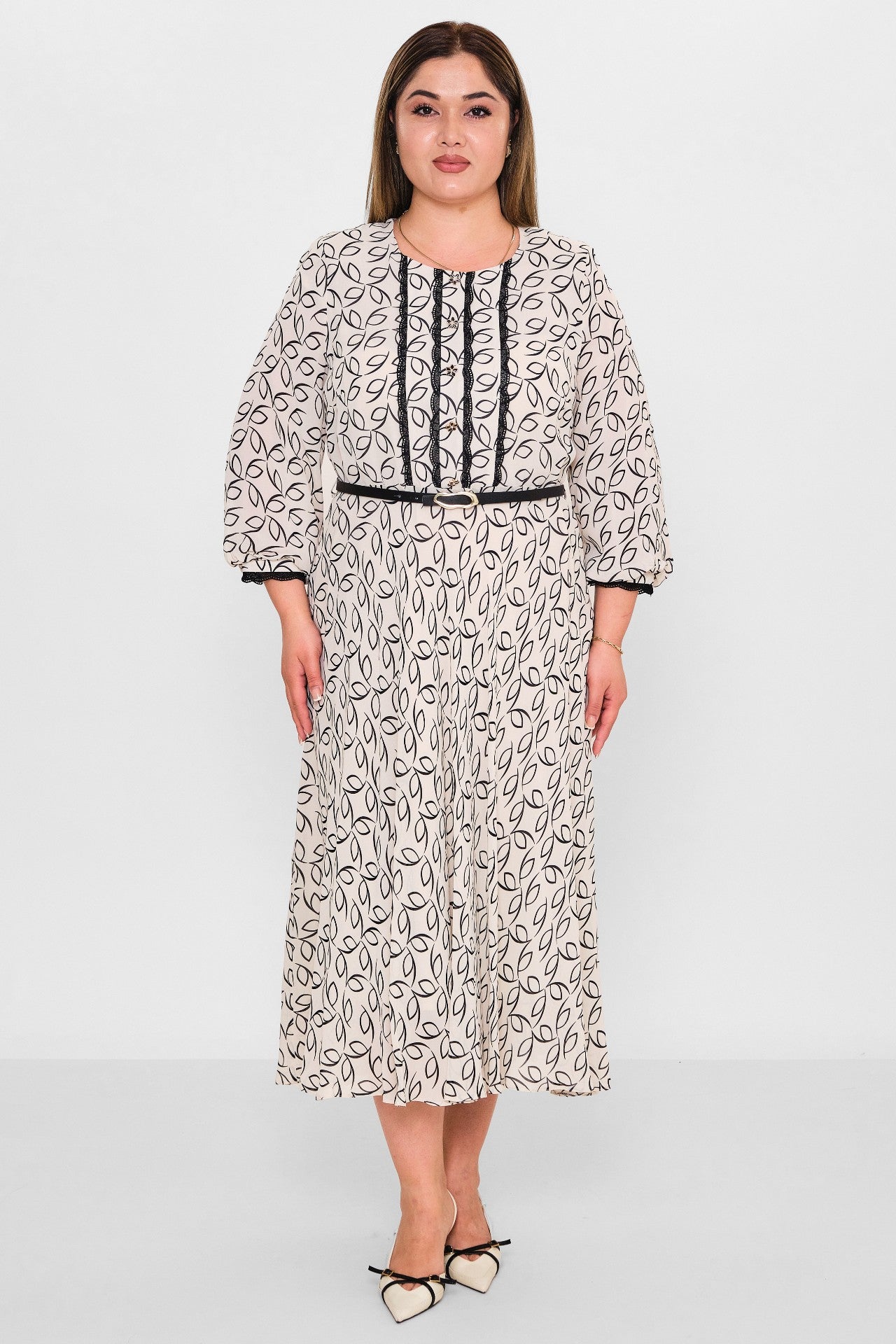 Gumanize - Plus Size Dress (GMZ2026-471-8147) - 8690200131684