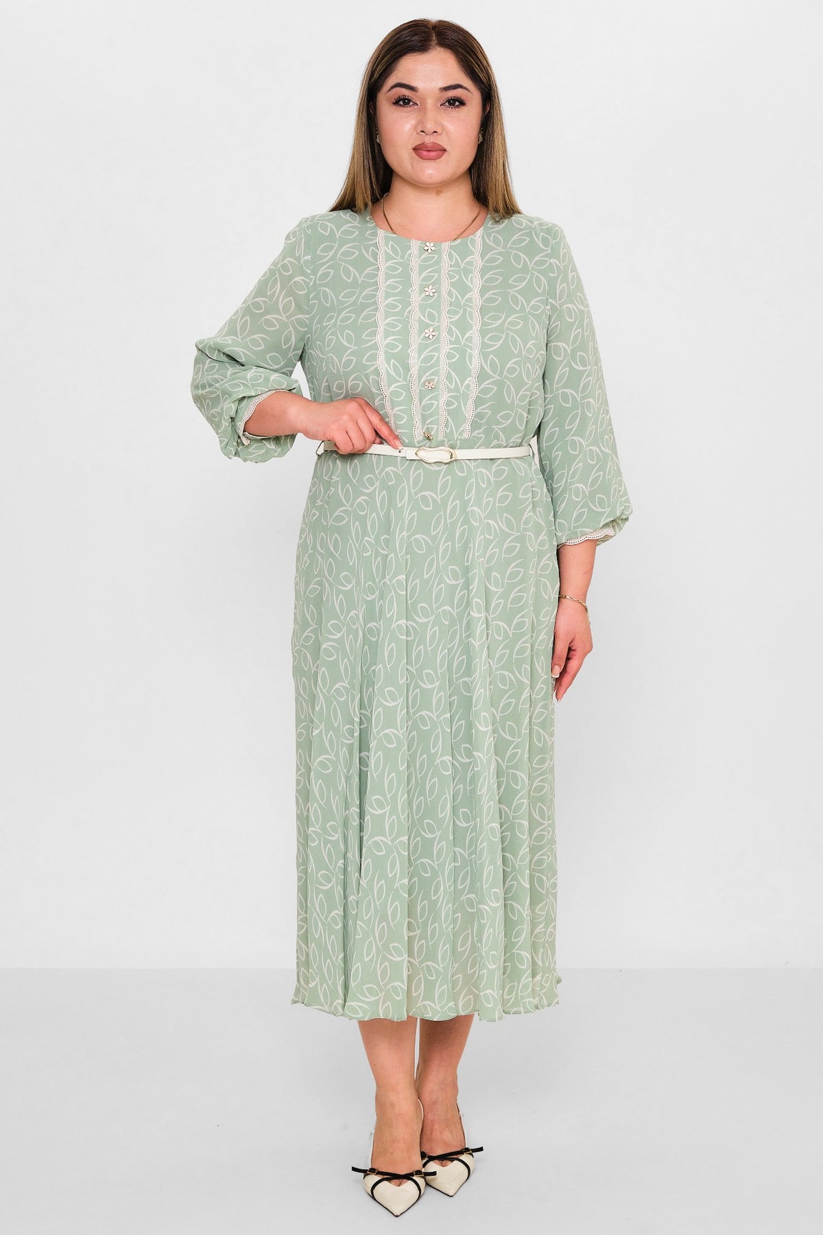 Gumanize - Plus Size Dress (GMZ2026-471-8147) - 8690200131691