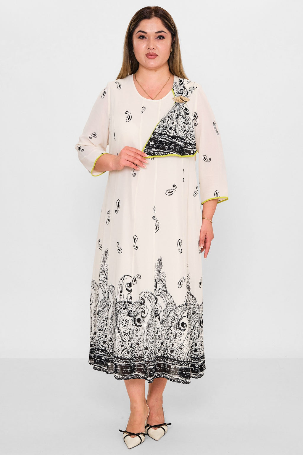 Gumanize - Plus Size Dress (GMZ2026-531-8058) - 8690200131721