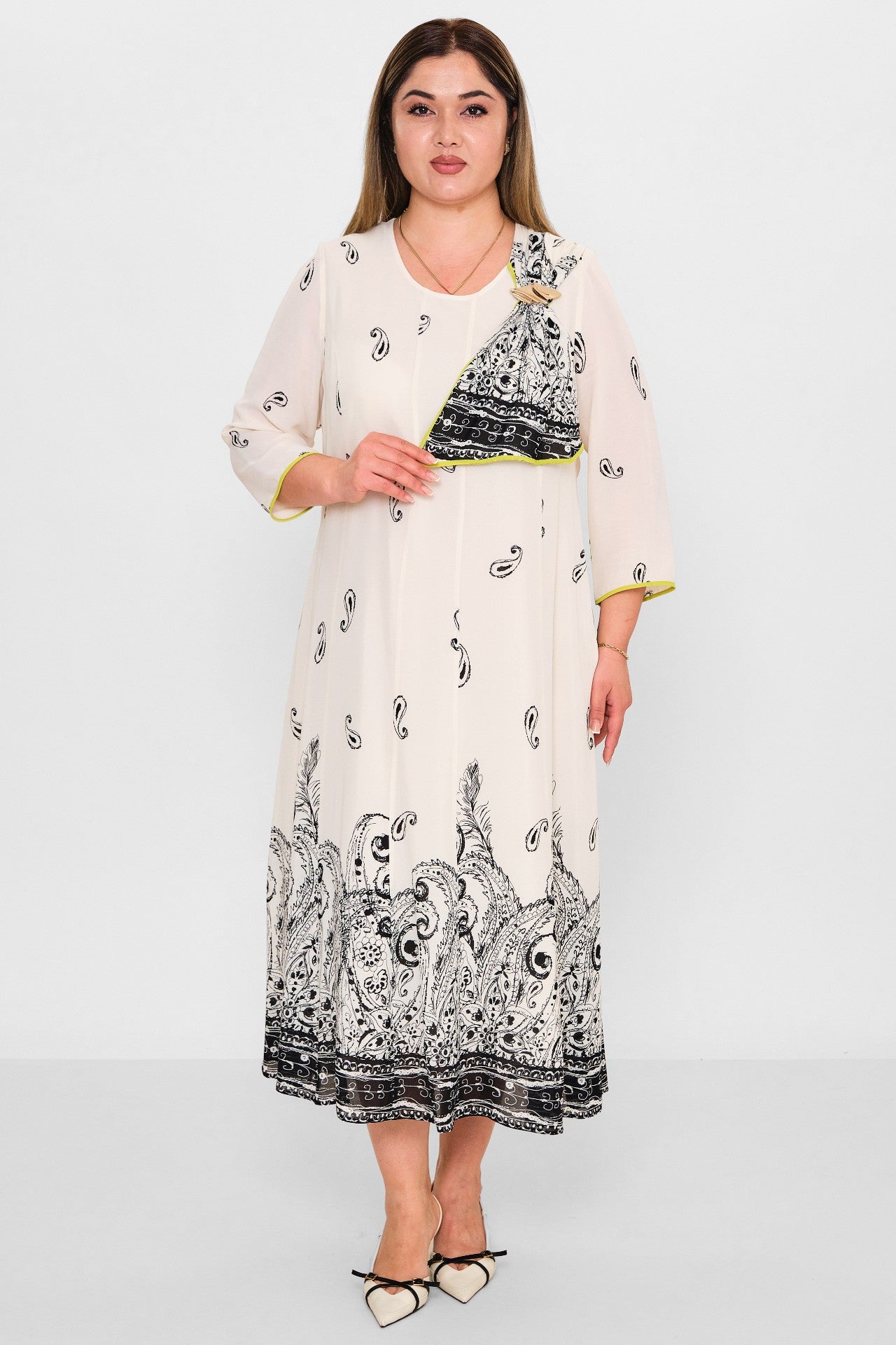 Gumanize - Plus Size Dress (GMZ2026-531-8058) - 8690200131721
