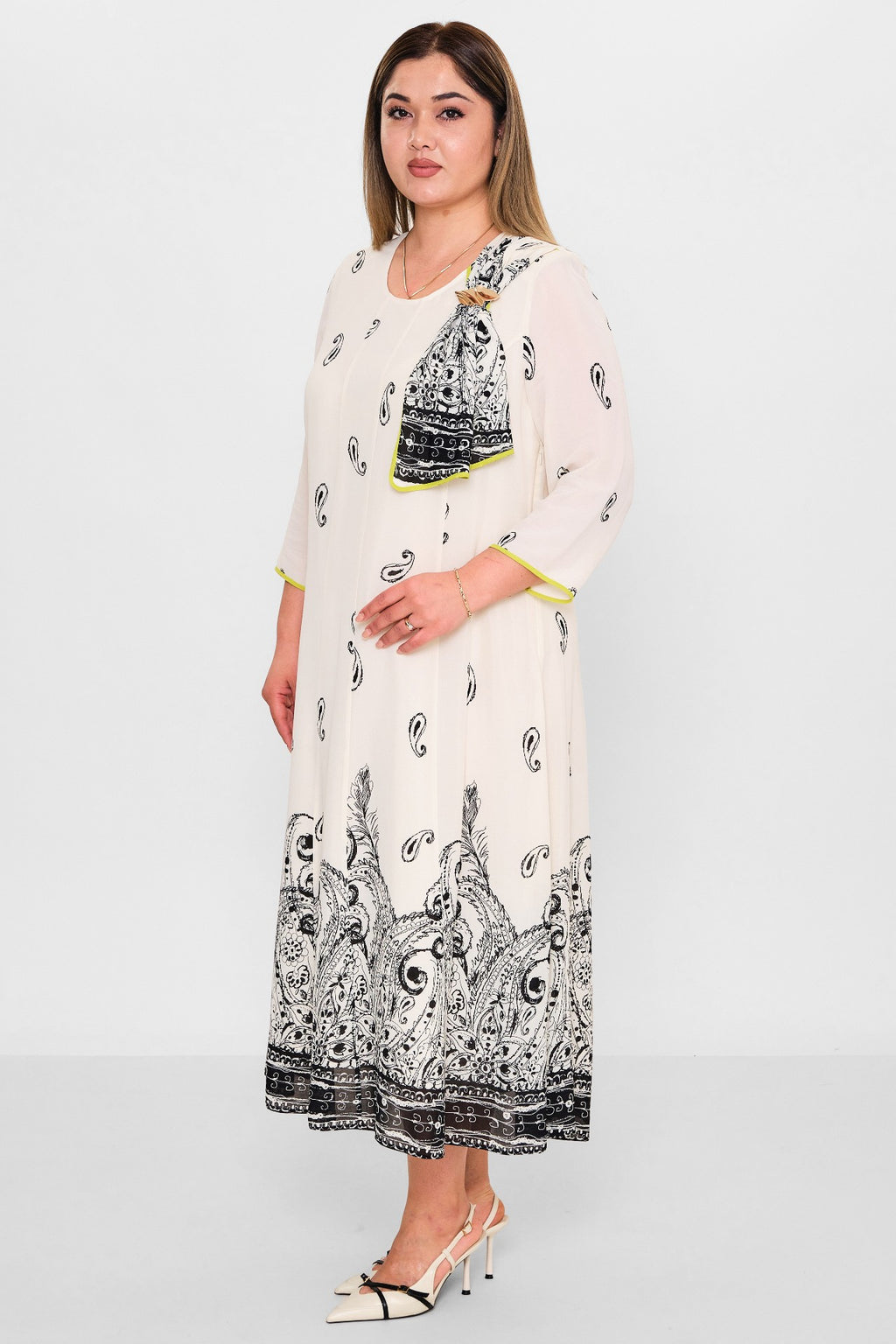 Gumanize - Plus Size Dress (GMZ2026-531-8058) - 8690200131721
