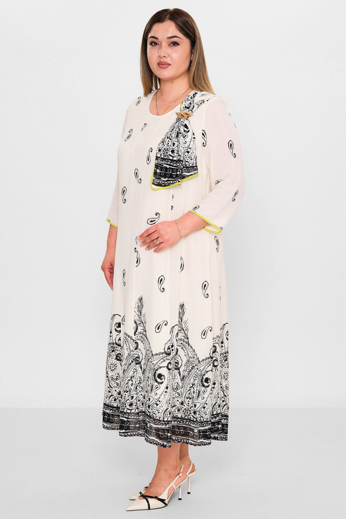 Gumanize - Plus Size Dress (GMZ2026-531-8058) - 8690200131721